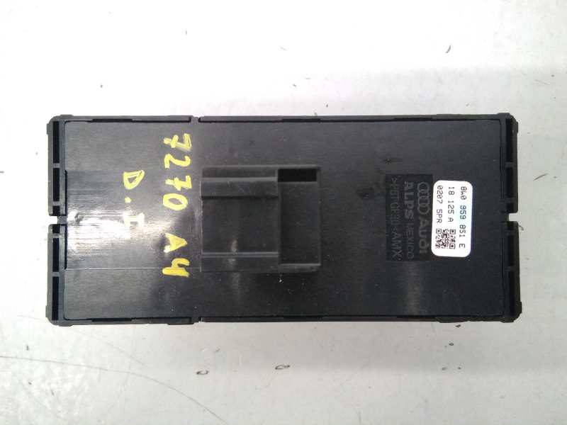 AUDI A4 B9/8W (2015-2024) Front Left Door Window Switch 8W0959851E, E2-A1-5-5 18573166