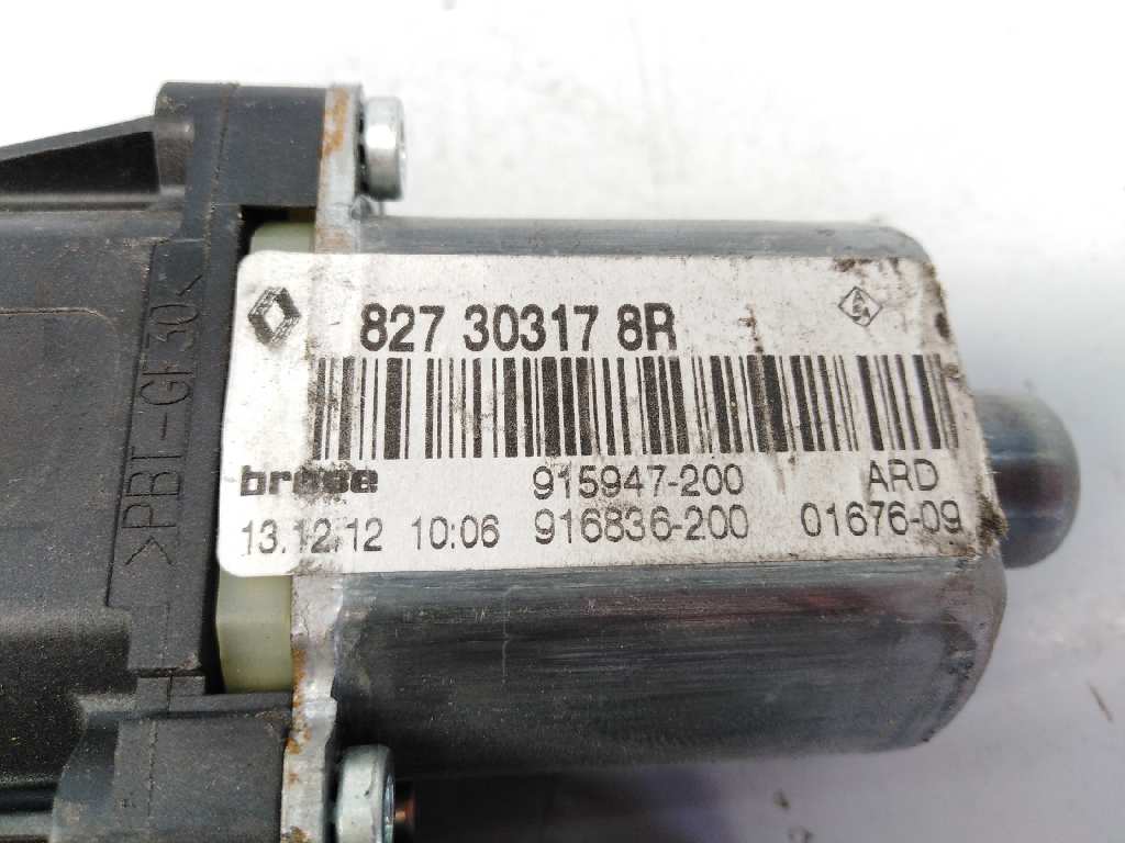 RENAULT Scenic 3 generation (2009-2015) Rear Right Door Window Control Motor 827303178R,915947200,E1-A1-2-4 18465560