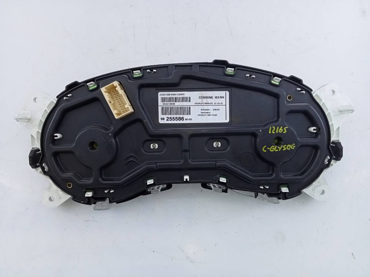 CITROËN C-Elysee 2 generation (2012-2017) Speedometer 9825558680, E3-B2-19-2 24103225