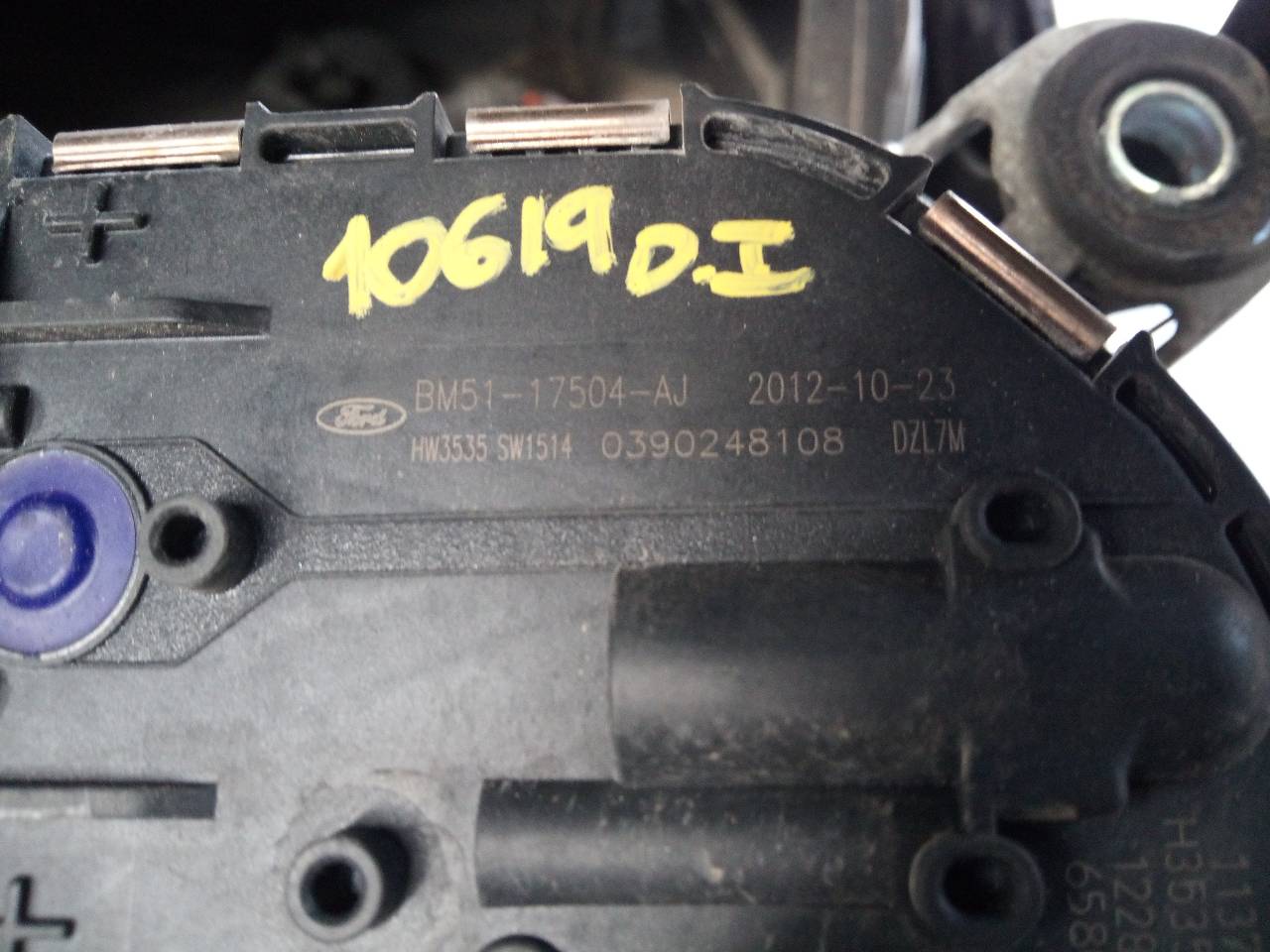 FORD Focus 3 generation (2011-2020) Priekšējā stikla tīrītāja mehānisms BM5117504AJ, 122972277512 21799456