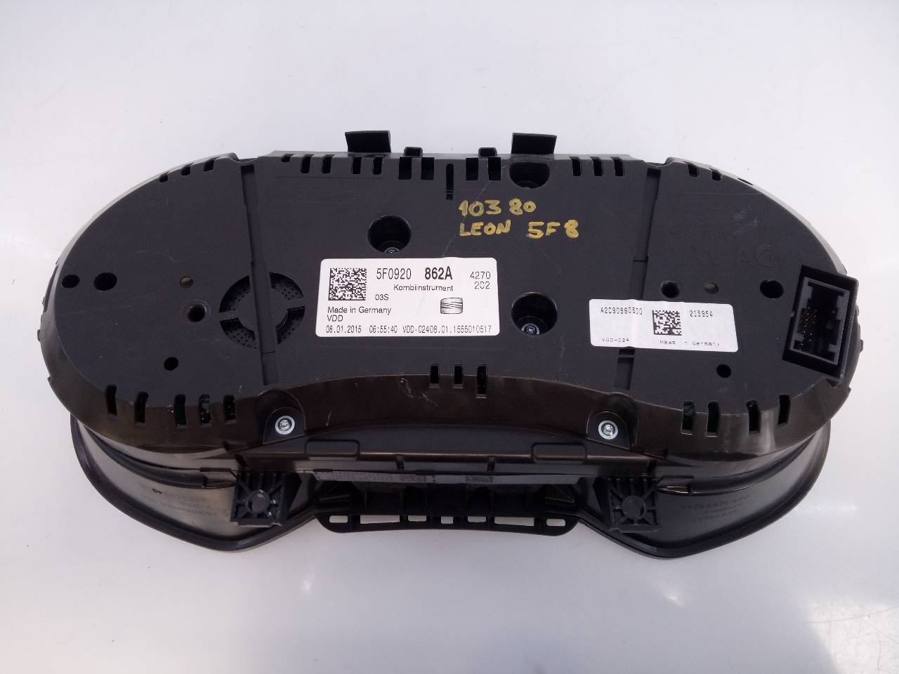 SEAT Leon 3 generation (2012-2020) Speedometer E2-A1-13-1, 5F0920862A 21798092