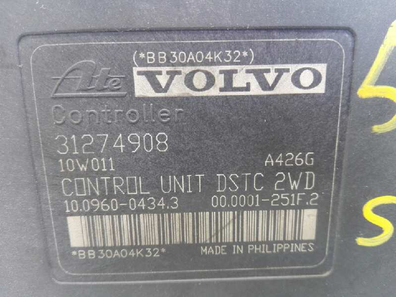 VOLVO S40 2 generation (2004-2012) ABS blokas 31274907, 10020604014, E1-A5-8-1 18424744
