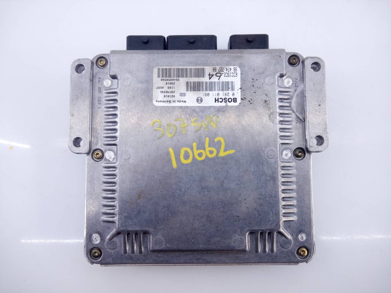 SKODA 307 1 generation (2001-2008) Unitate de control motor 9647472780,0281011081,E3-B2-44-1 20963187