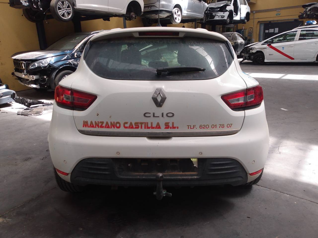 RENAULT Clio 3 generation (2005-2012) Galinių dešinių durų stiklo pakelėjas 128001471B,3U3512B,E1-A1-32-1 21797206