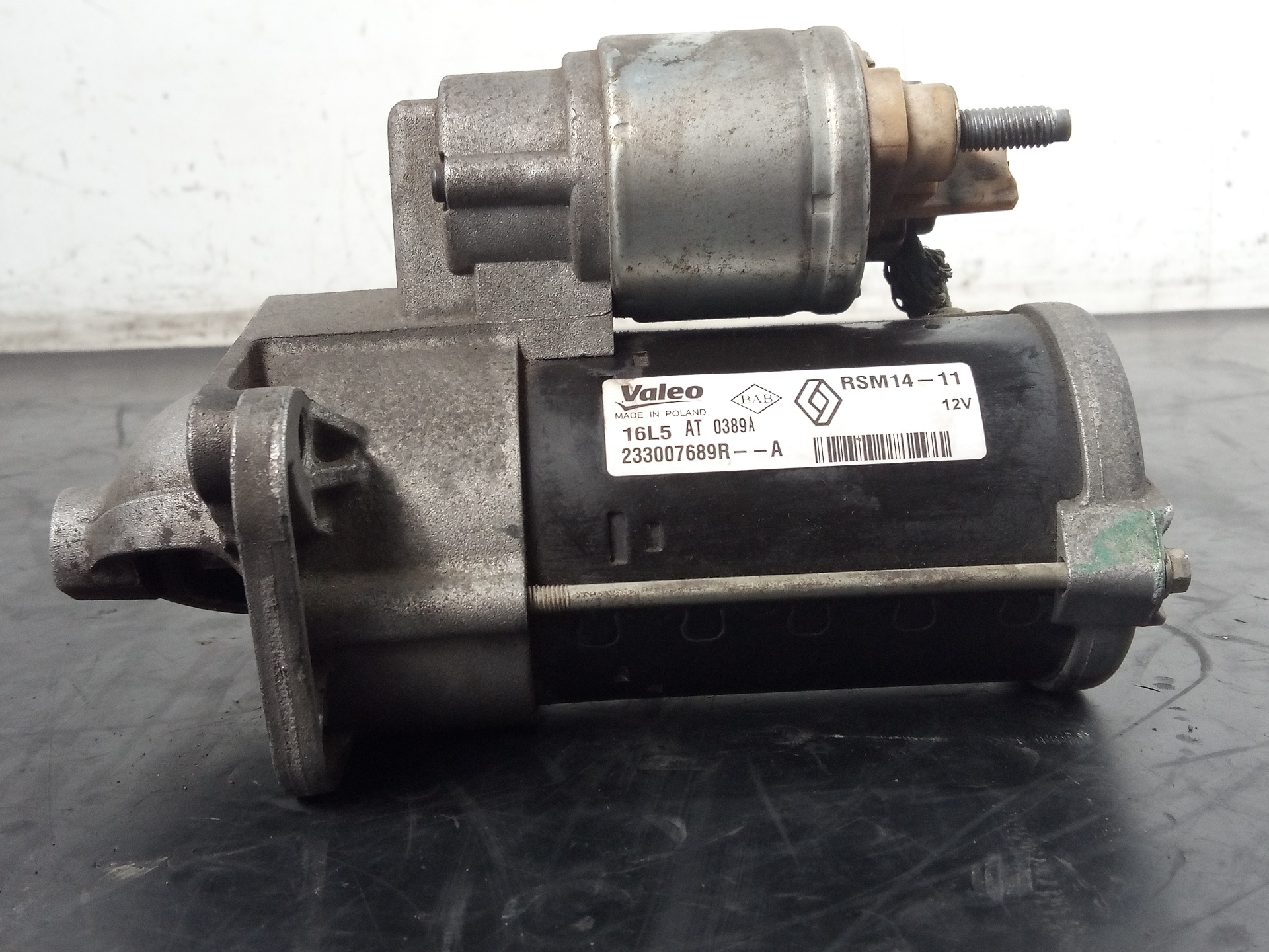 DACIA Logan 2 generation (2013-2020) Starter Motor 233007689R, P3-B7-12-3 20946436