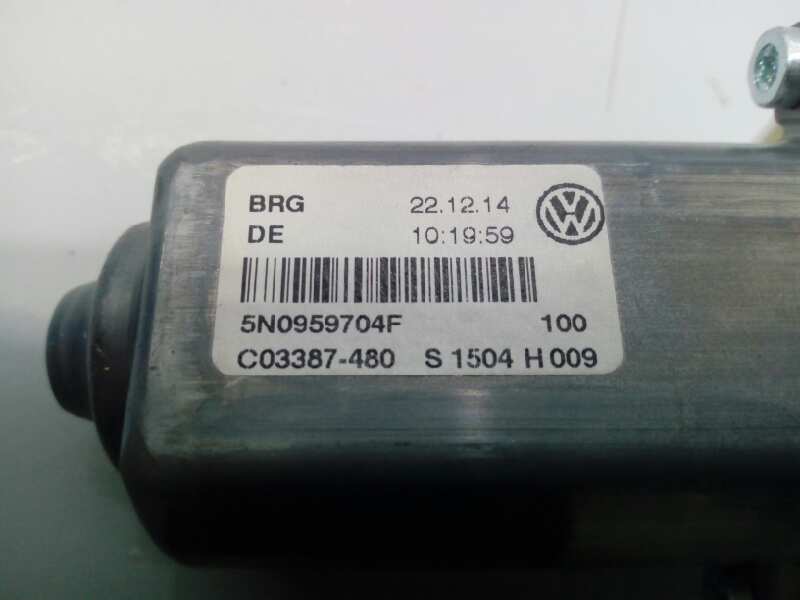 VOLKSWAGEN Tiguan 1 generation (2007-2017) Bagerste højre dør vindueskontrolmotor 5N0959704F,E1-B6-10-3 18406871