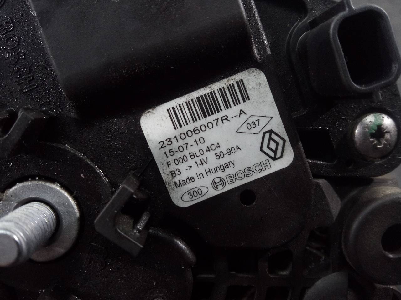 SMART Forfour 2 generation (2015-2023) Alternator P3-A4-14-3,231006007R 21798413