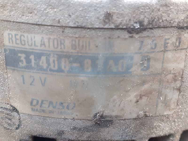 SUZUKI Jimny 3 generation (1998-2018) Alternator 3140081A0, P3-B6-13-3 21792367