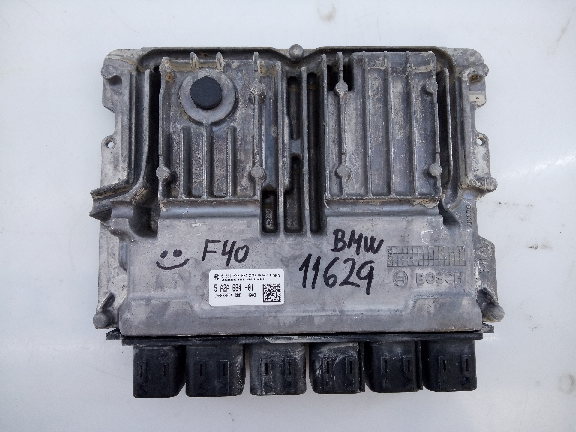 CITROËN 1 Series F40 (2019-2024) Блок за управление на двигателя ECU 5A2A68401,0281039024,E3-A2-33-2 24387739