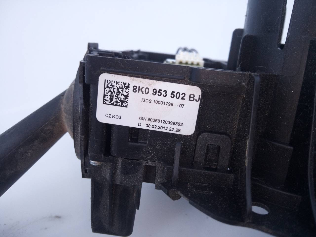 AUDI A6 C6/4F (2004-2011) Turn switch knob 8K0853502BJ, E2-A1-39-5 18730941