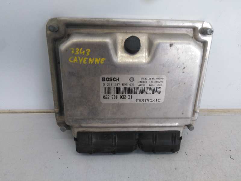 PORSCHE Cayenne 955 (2002-2010) Блок управления двигателем 0261207696, 022906032BT, E3-B6-57-5 18587997
