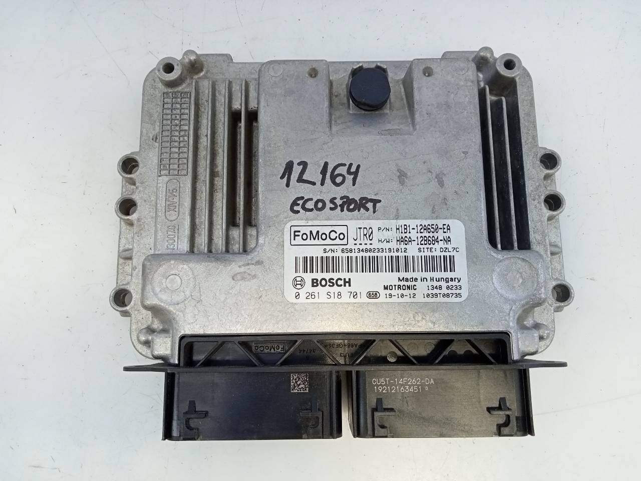 FORD EcoSport 1 generation (2003-2012) Calculateur d'unité de commande du moteur HA6A12B684NA,E3-B3-24-1,E3-B3-24-1 26269823