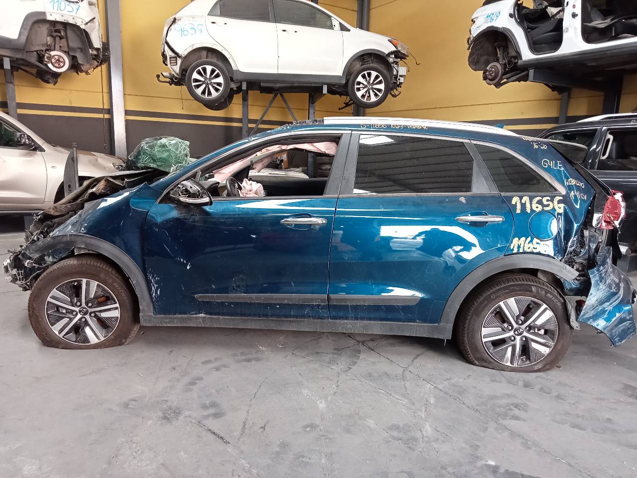 KIA Niro 1 generation  (2016-2022) Priekinių dešinių durų spyna 21828522