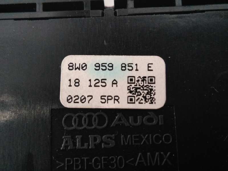 AUDI A4 B9/8W (2015-2024) Front Left Door Window Switch 8W0959851E, E2-A1-5-5 18573166