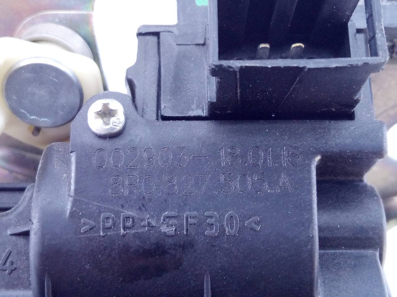 SKODA Rapid 2 generation (1985-2023) Tailgate Boot Lock 8R0827505A, 002903, E1-A5-52-1 20960136