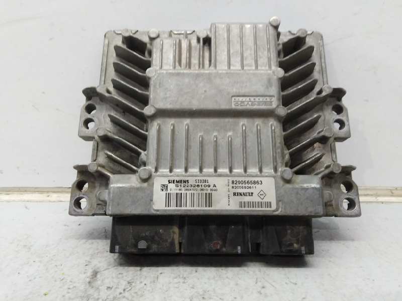 RENAULT Scenic 2 generation (2003-2010) Motora vadības bloks 8200565863, S122326109, E2-A1-34-1 18631639