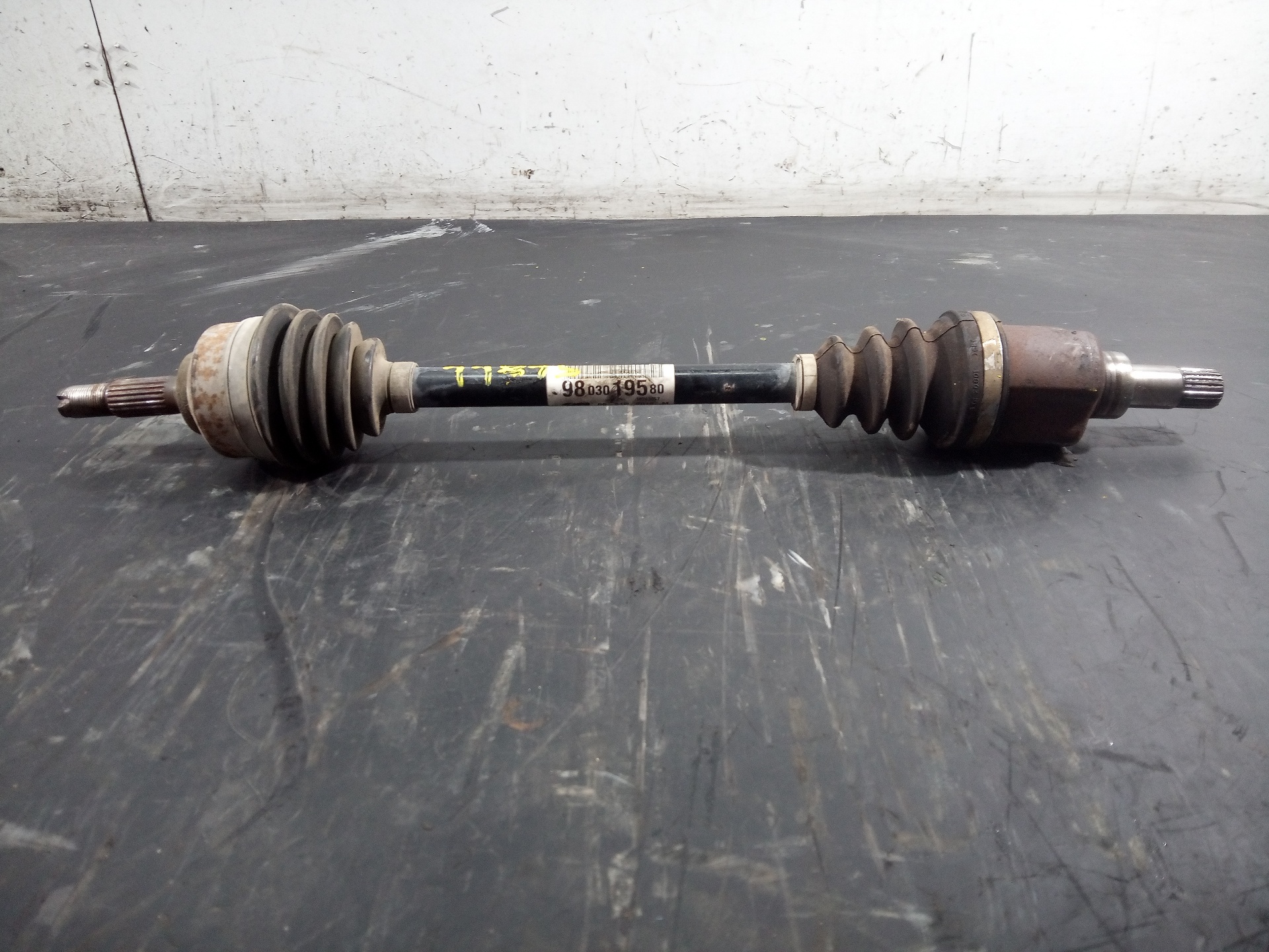 CITROËN C3 2 generation (2009-2016) Front Left Driveshaft 9803019580,P1-A6-19 23295558