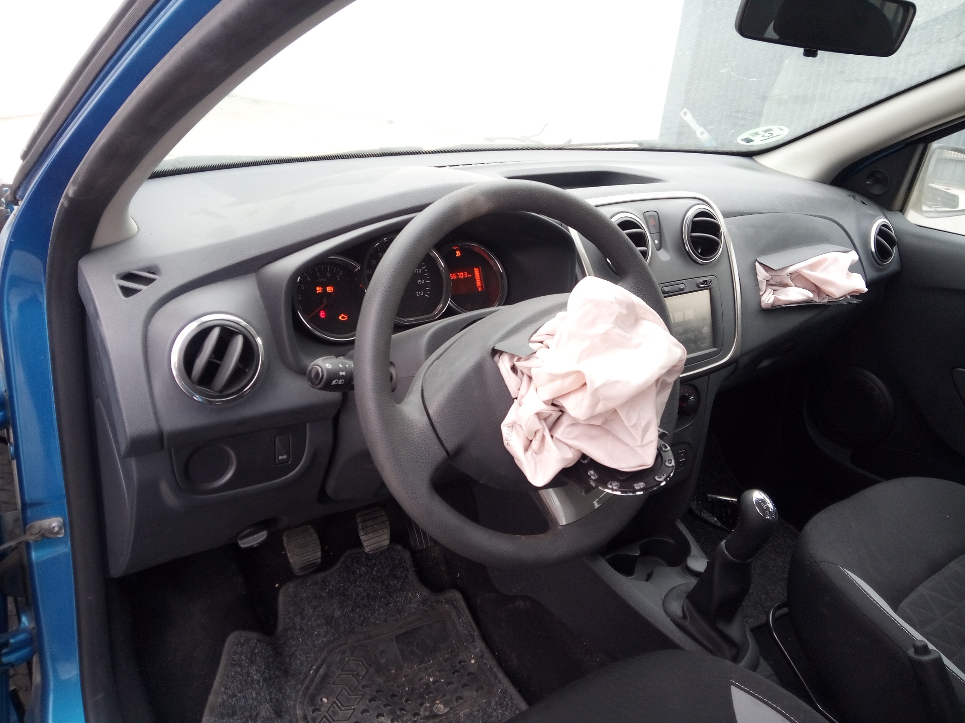 DACIA Sandero 2 generation (2013-2020) Полуось передняя правая 391007857R, 1696900, P1-B6-12 23248226