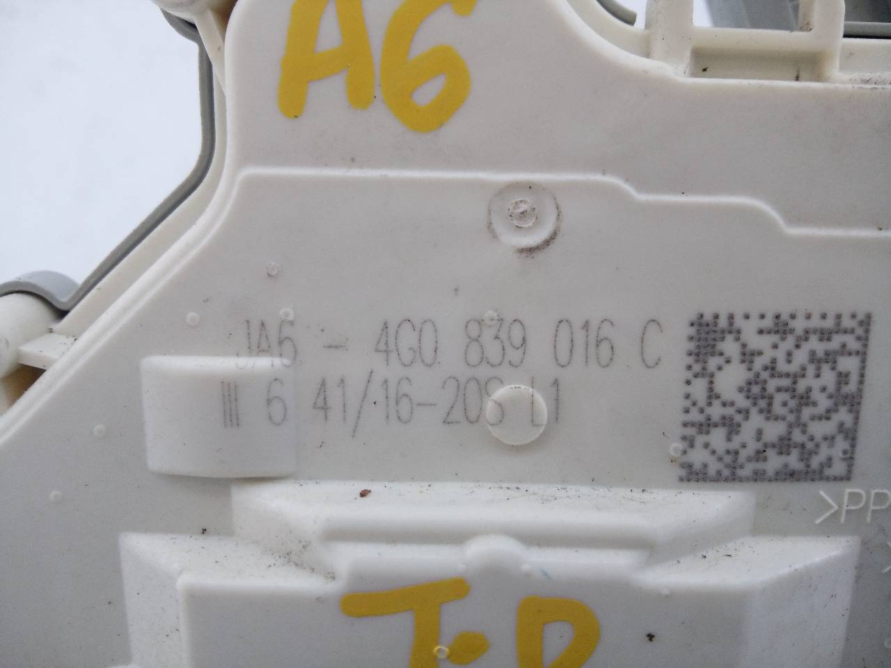 AUDI A7 C7/4G (2010-2020) Rear Right Door Lock 4G0839016C, E1-A5-32-2 23298441