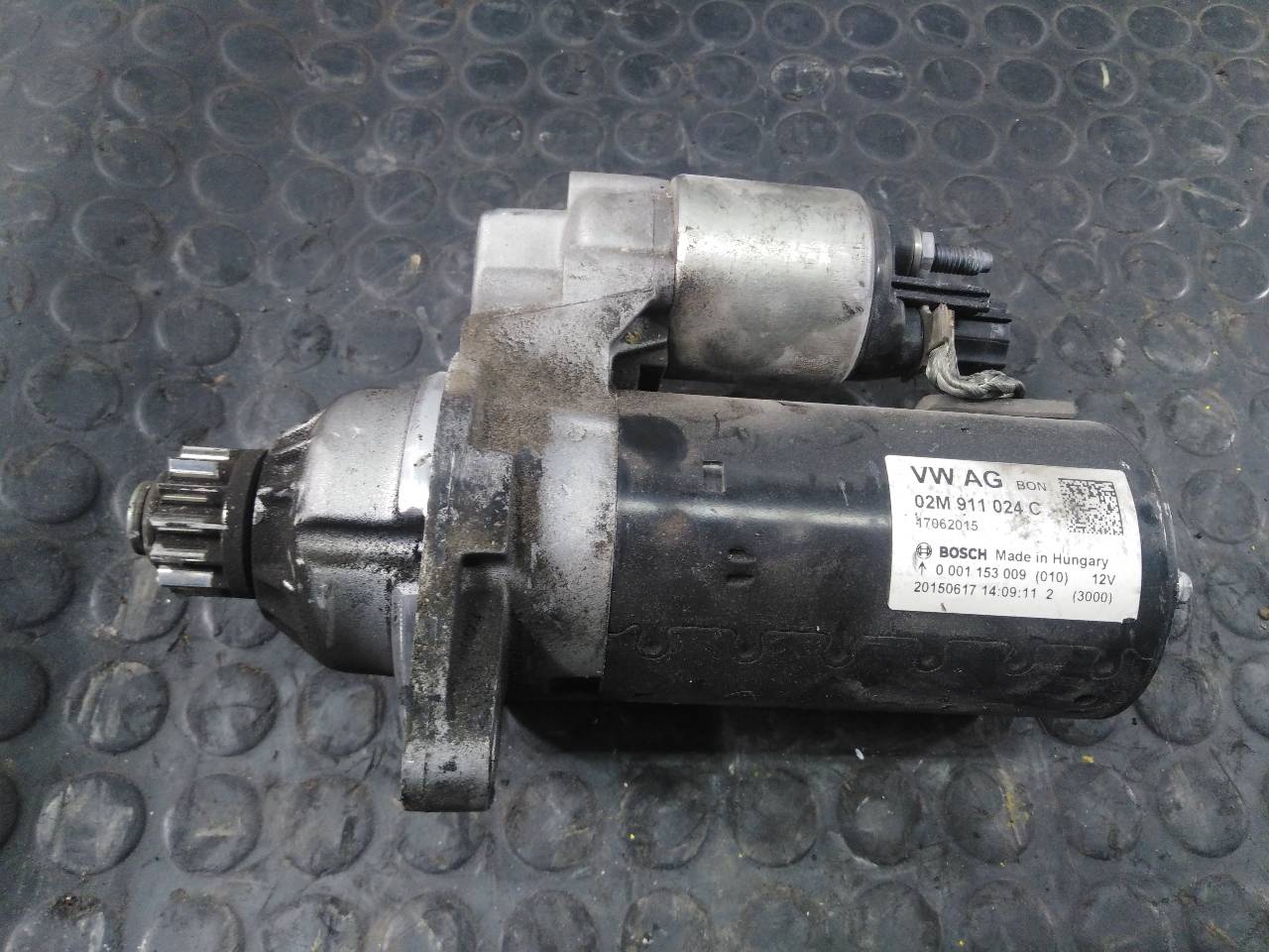 VOLKSWAGEN Tiguan 1 generation (2007-2017) Starter auto 02M911024C, 0001153009, P3-B7-12-3 20955578