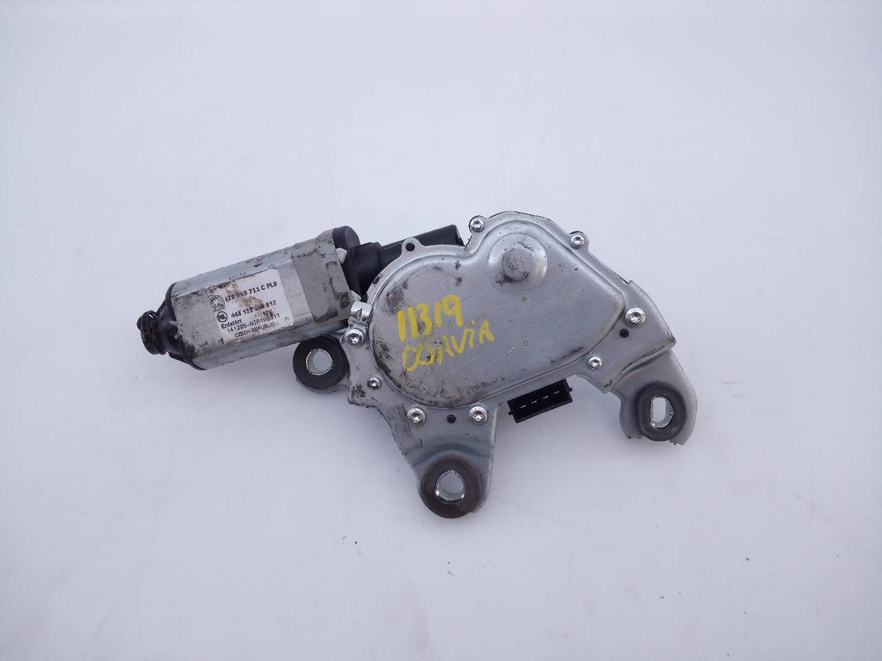 SKODA Octavia 2 generation (2004-2013) Tailgate  Window Wiper Motor 1Z9955711C,443122336017,E1-A5-39-1 20966980