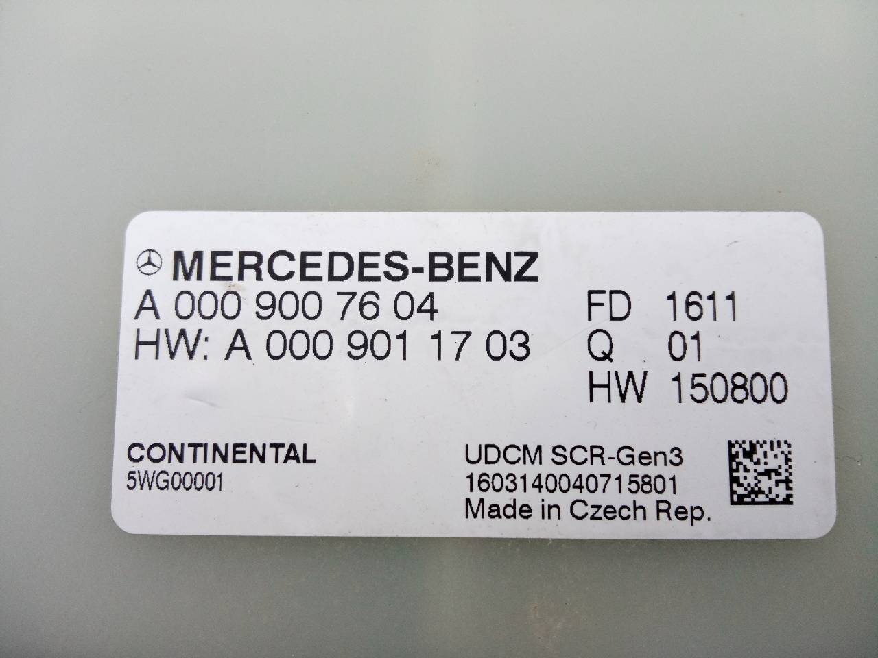 MERCEDES-BENZ E-Class W213/S213/C238/A238 (2016-2024) Other Control Units A0009007604, A0009011703, E3-A1-50-3 21801787