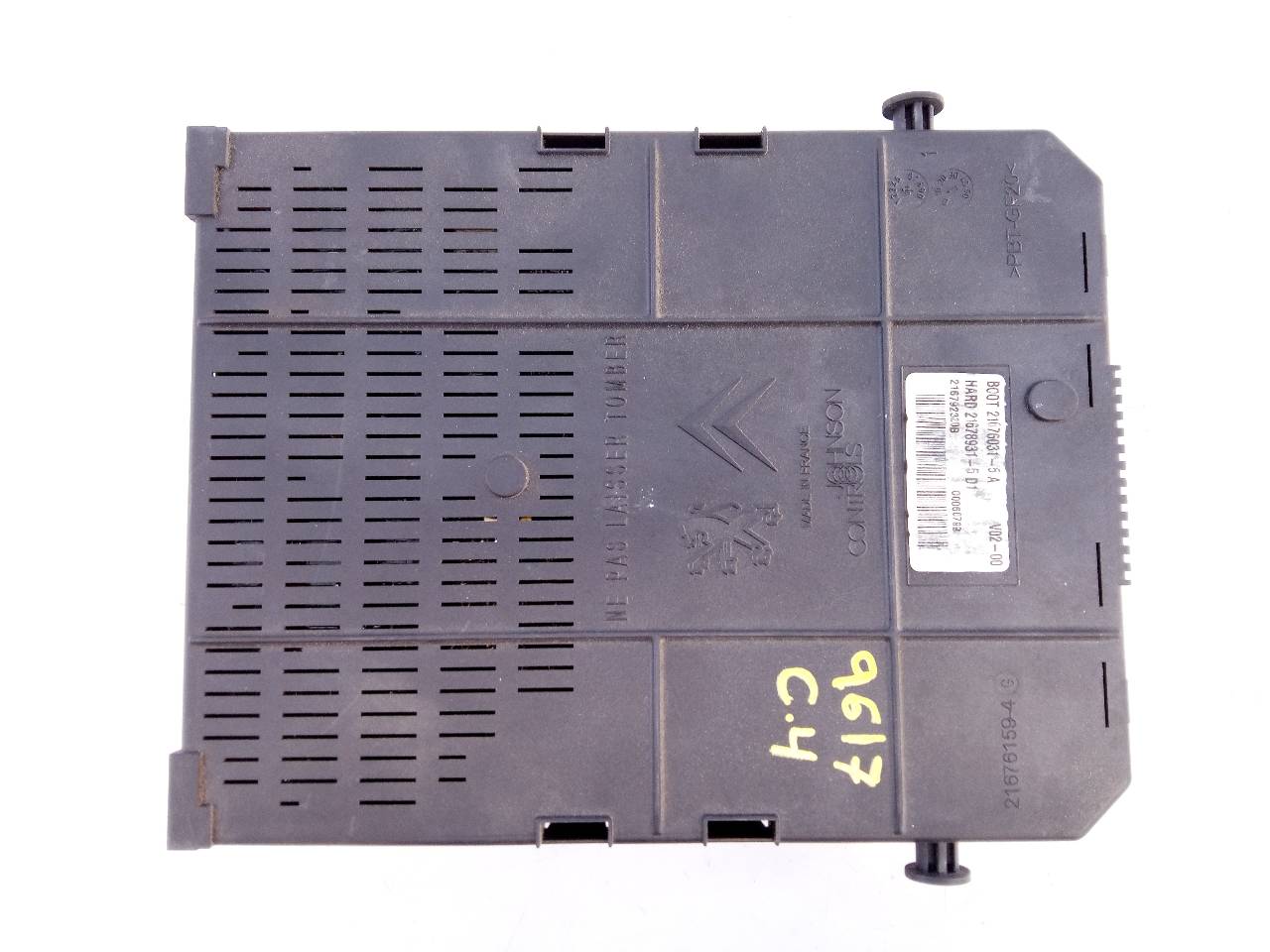 SAAB 9-3 2 generation (2002-2014) Fuse Box 216760315A+216789315,E3-B2-35-4 26272899