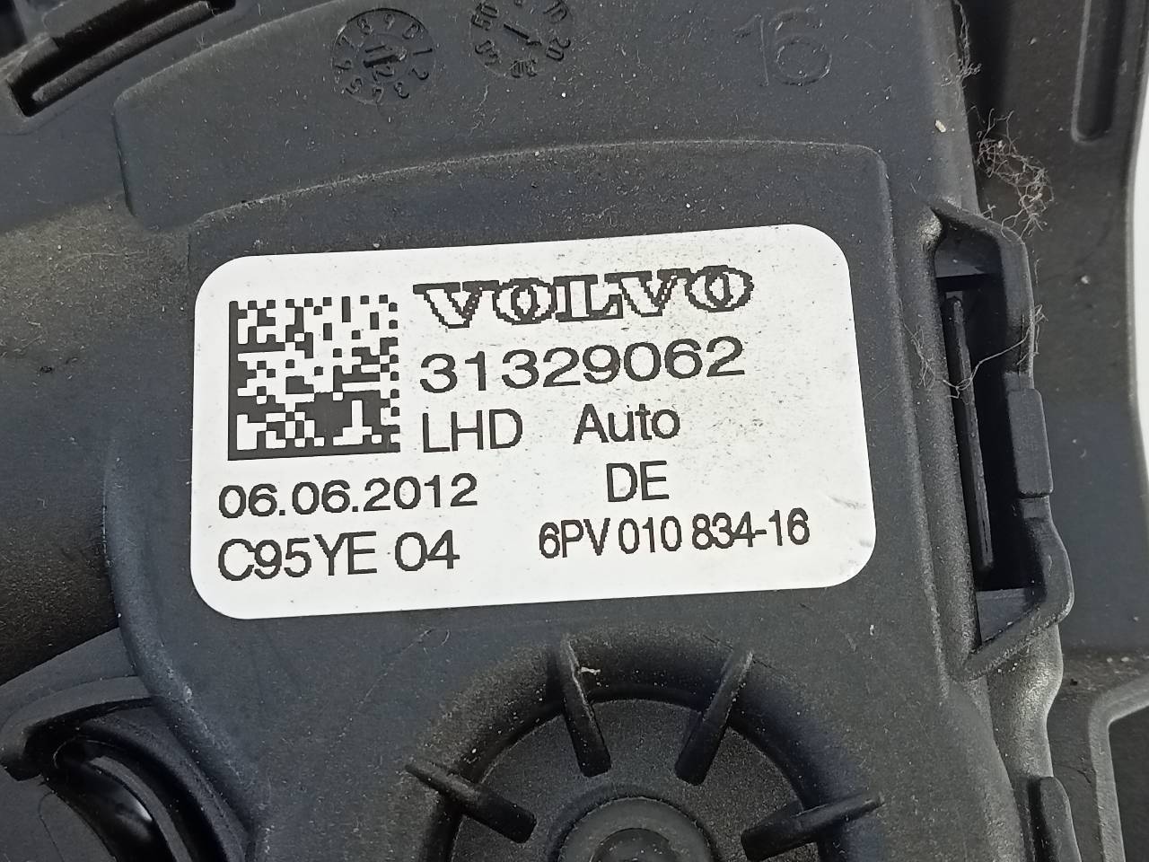 VOLVO XC60 1 generation (2008-2017) Akseleratoriaus (gazo) pedalas 31329062, E3-B5-48-1 21622250