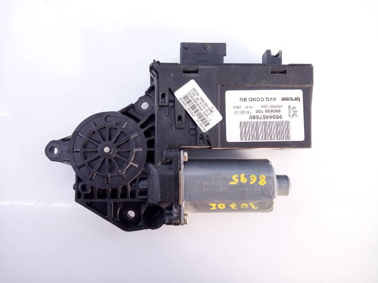 LADA 307 1 generation (2001-2008) Front Left Door Window Regulator Motor 9634457580,E1-A4-39-2 20962754