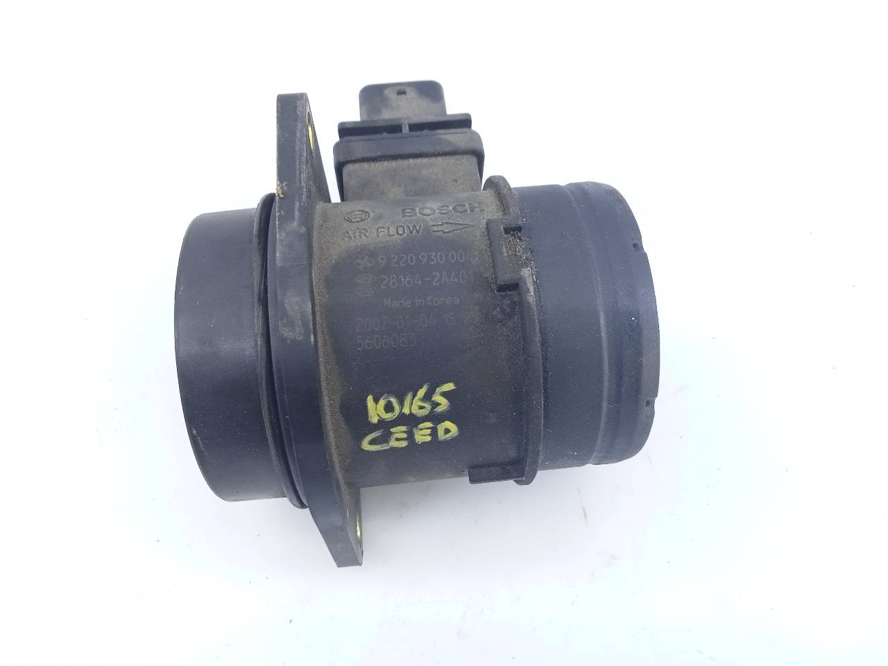 KIA Cee'd 1 generation (2007-2012) Mass Air Flow Sensor MAF 9220930004, 201642A401 21799028