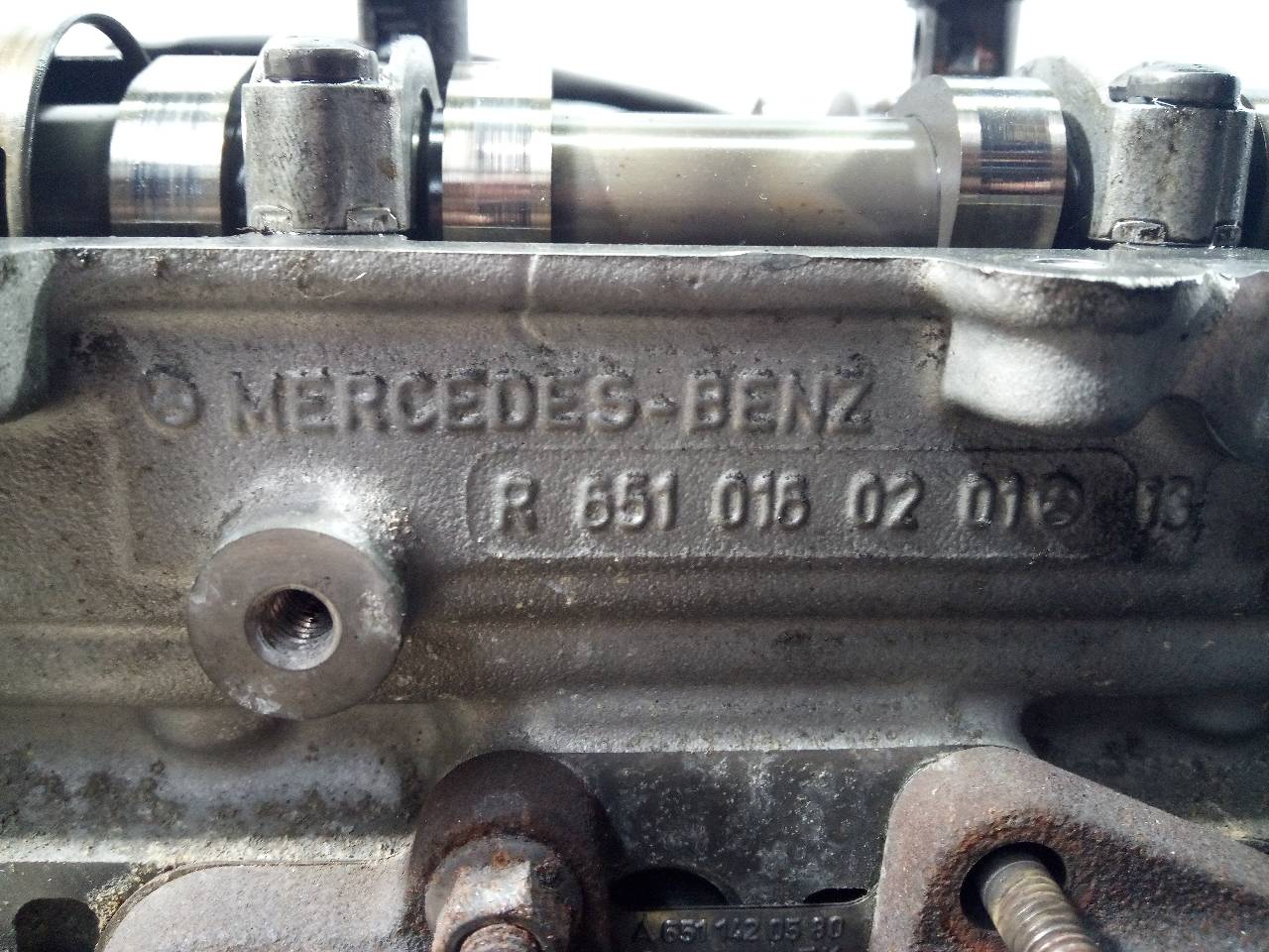 MERCEDES-BENZ E-Class W212/S212/C207/A207 (2009-2016) Variklio galva R6510160201, P1-B8-8 20621401