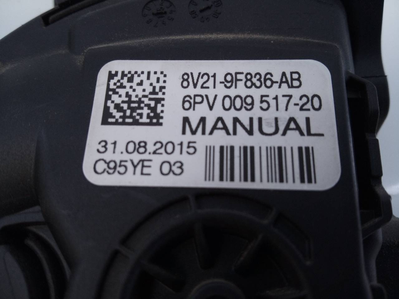 FORD Transit Педаль газа 8V219F836AB, 6PV00951720, E3-B3-35-3 18709683