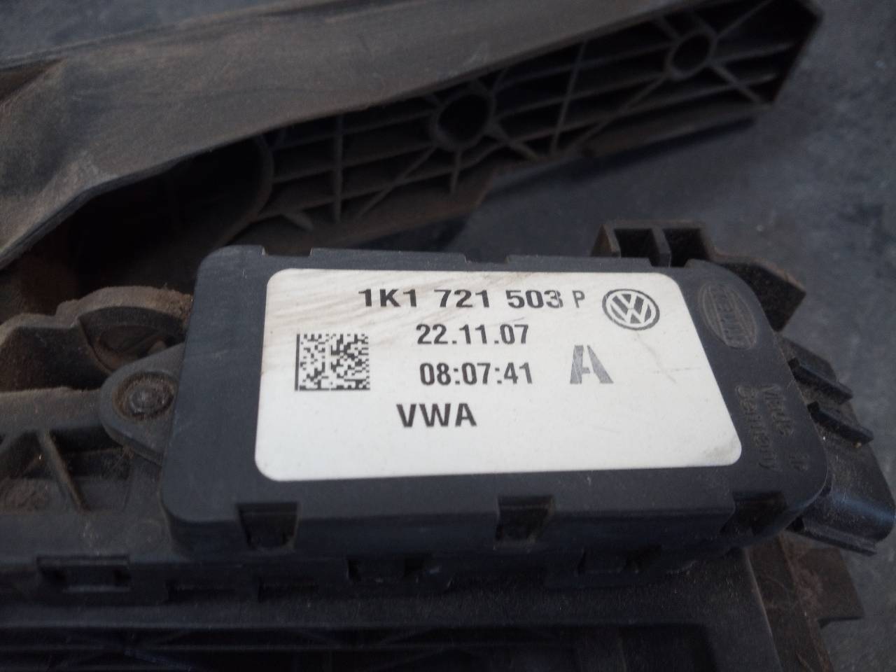 VOLKSWAGEN Golf 5 generation (2003-2009) Педаль газа 1K1721503 23299755