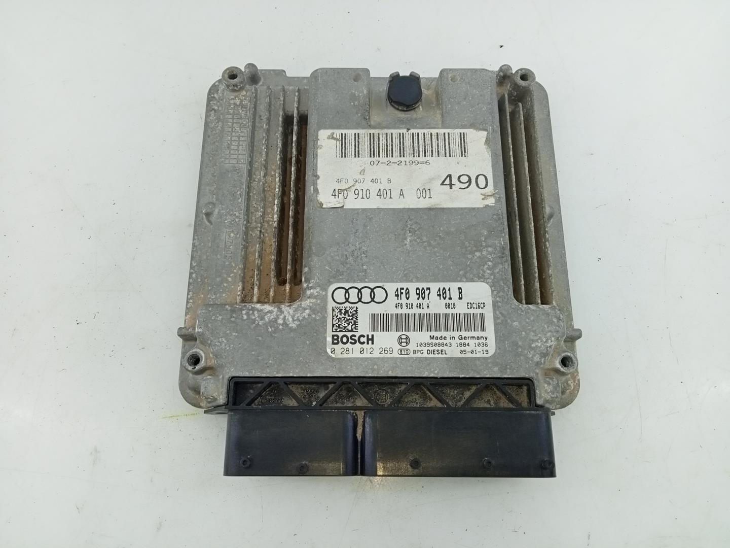 AUDI A6 C6/4F (2004-2011) Engine Control Unit ECU 4F0907401B, E2-A1-45-3 20953793