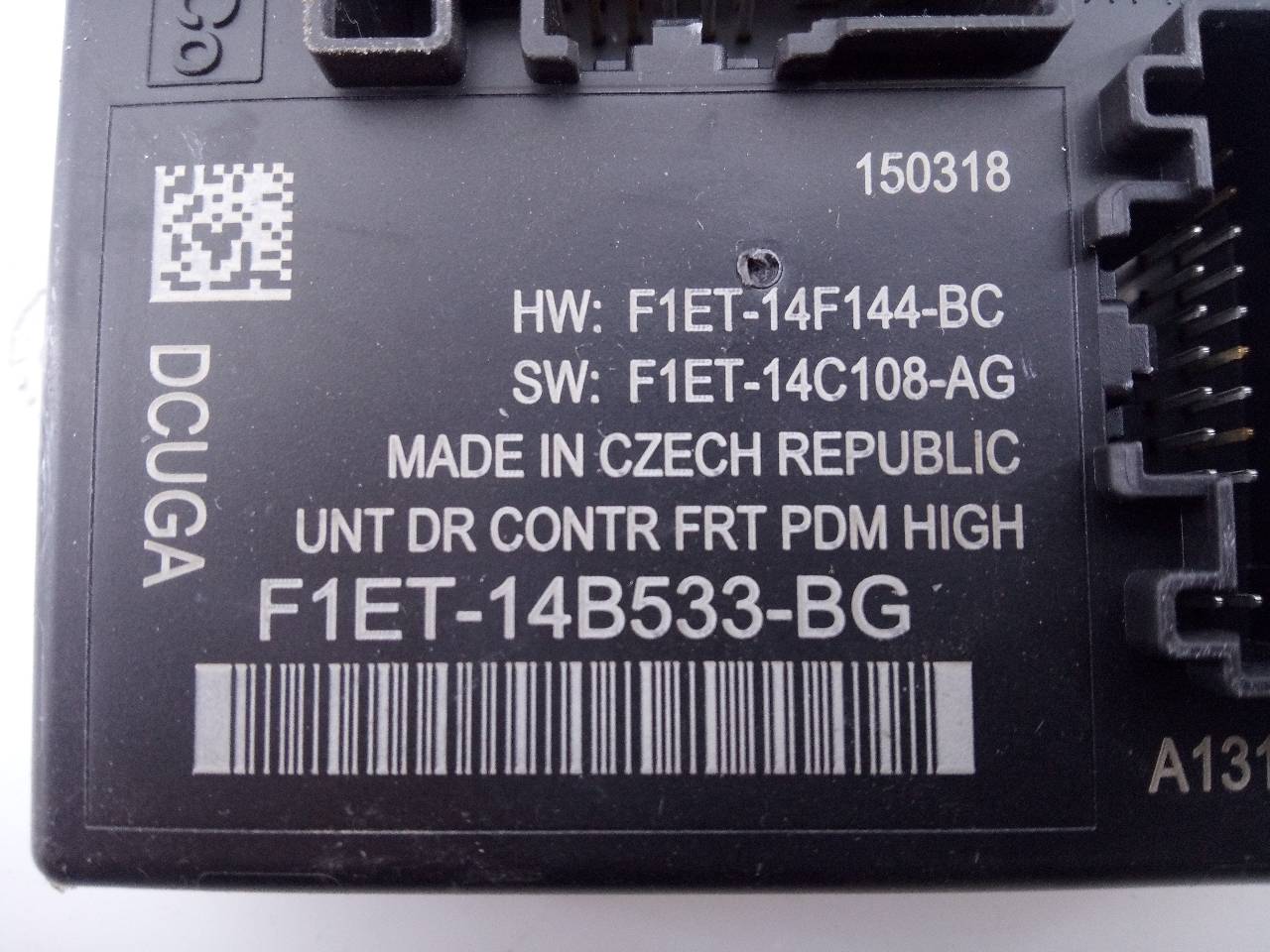 FORD Kuga 2 generation (2013-2020) Other Control Units F1ET14B533BG, 14F144BC, E3-B3-26-1 21802378