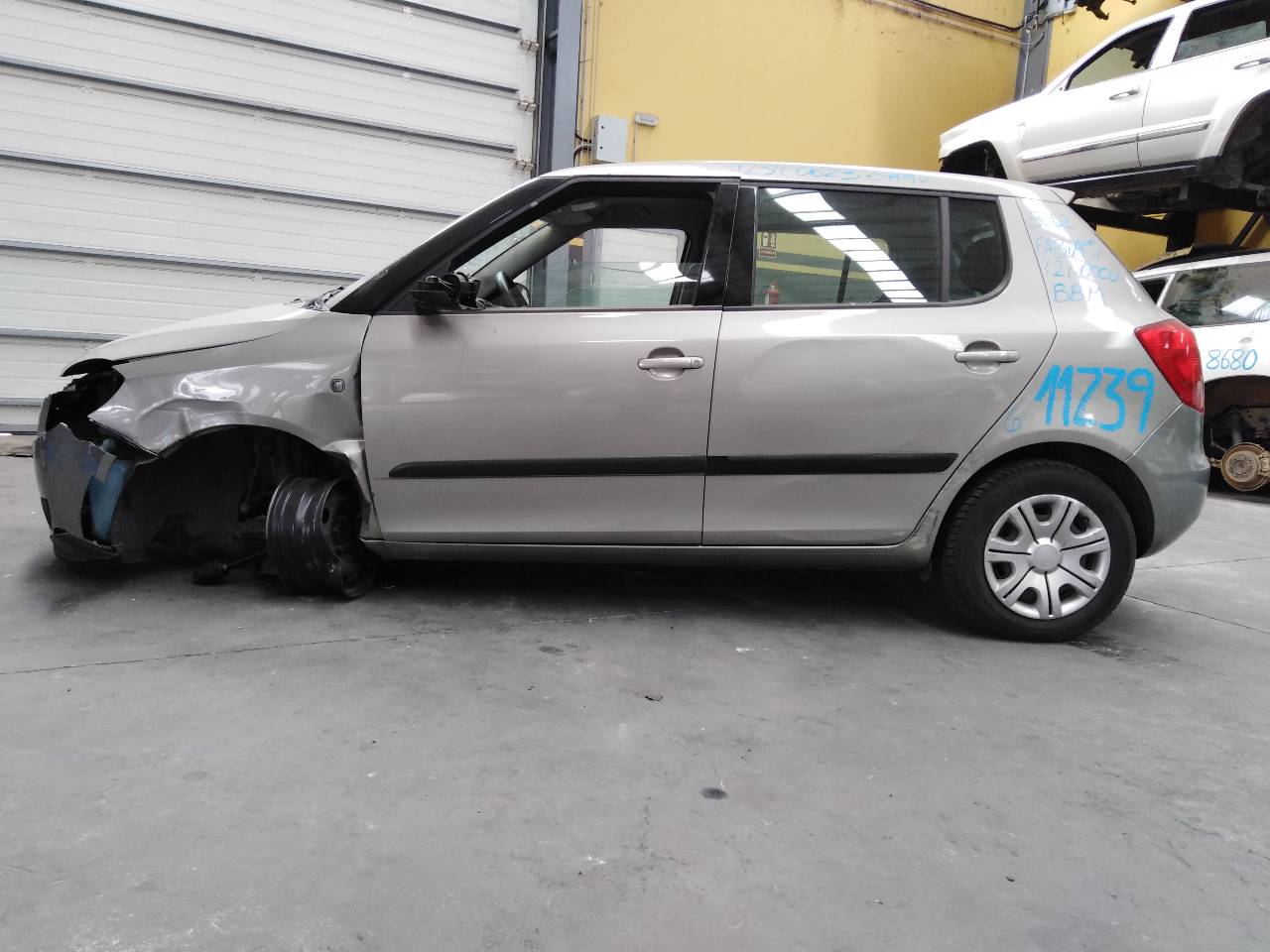 SKODA Fabia 6Y (1999-2007) Замок крышки багажника 5J0827501B, E1-B6-52-2 21824310