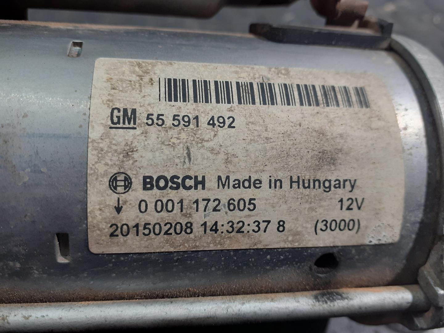 OPEL Corsa D (2006-2020) Starter Motor 55591492, 20150208, P3-B7-28-1 18684721