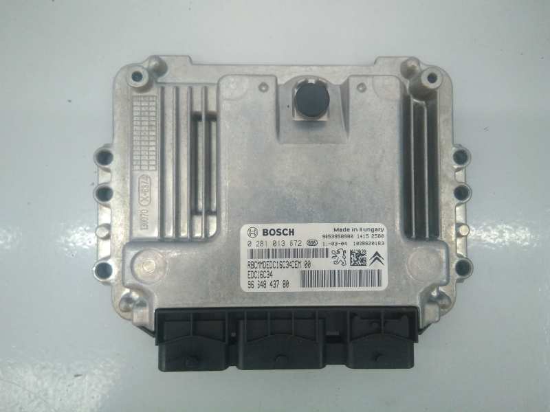 CITROËN Berlingo 2 generation (2008-2023) Engine Control Unit ECU 0281013872, 9664843780, E3-B2-40-3 18478826