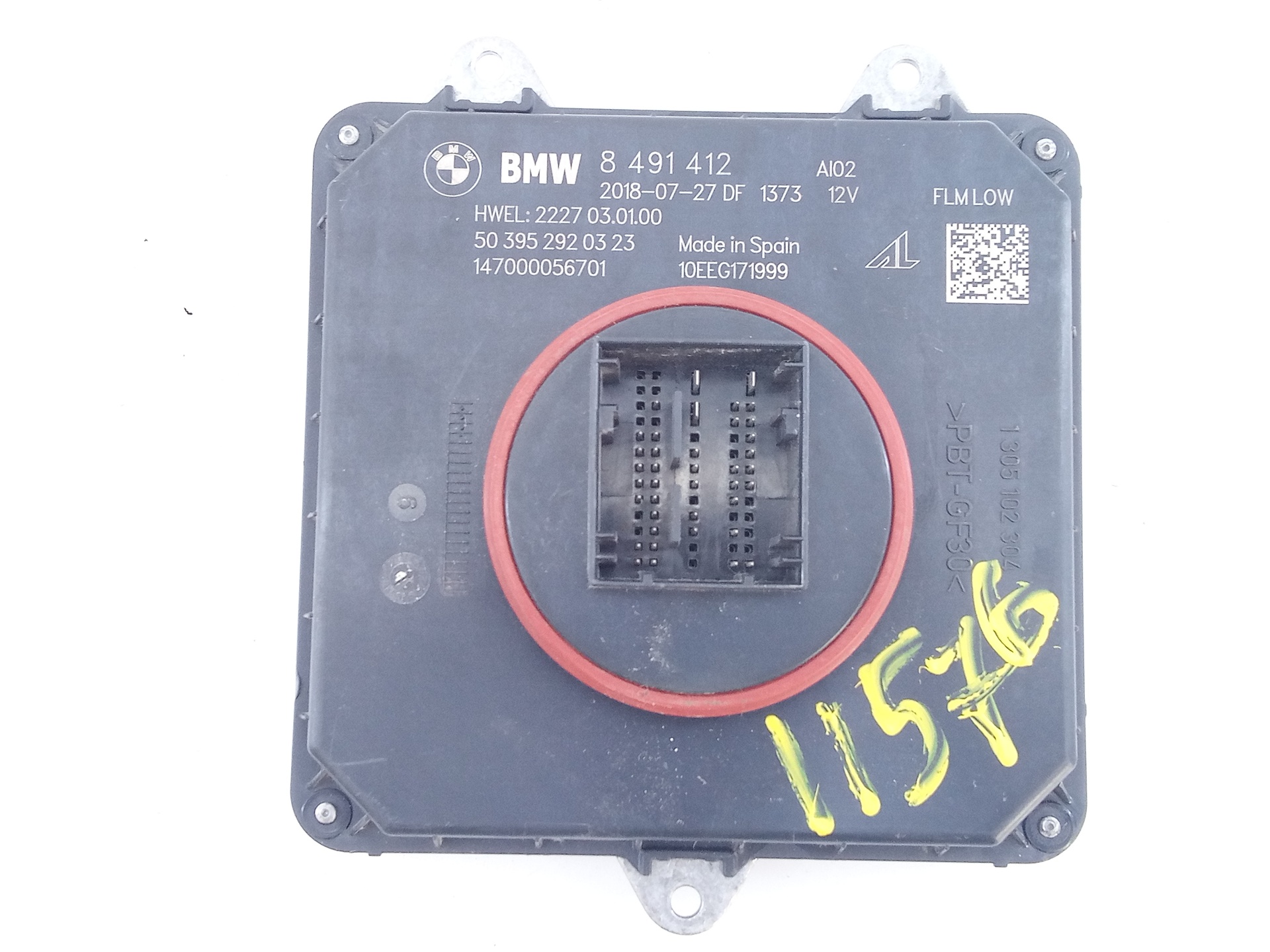 BMW 5 Series F10/F11 (2009-2017) Xenon Light Control Unit 8491412, E3-A2-23-1 21829760