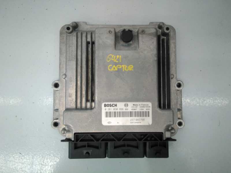 RENAULT Captur 1 generation (2013-2019) Motorkontrolenhed ECU 0281030899, 237104376R, E2-A1-38-7 18492305