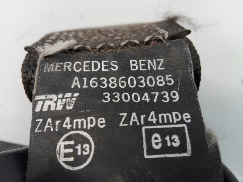 MERCEDES-BENZ M-Class W163 (1997-2005) Front Right Seatbelt A1638603085, 2018680222, E1-A2-15-1 18394667