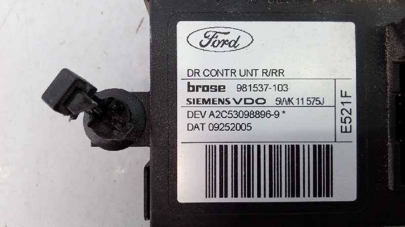 FORD USA C-Max 1 generation (2003-2010) Rear Right Door Window Control Motor A2C530988969, 09252005, E2-B3-5-1 18383864