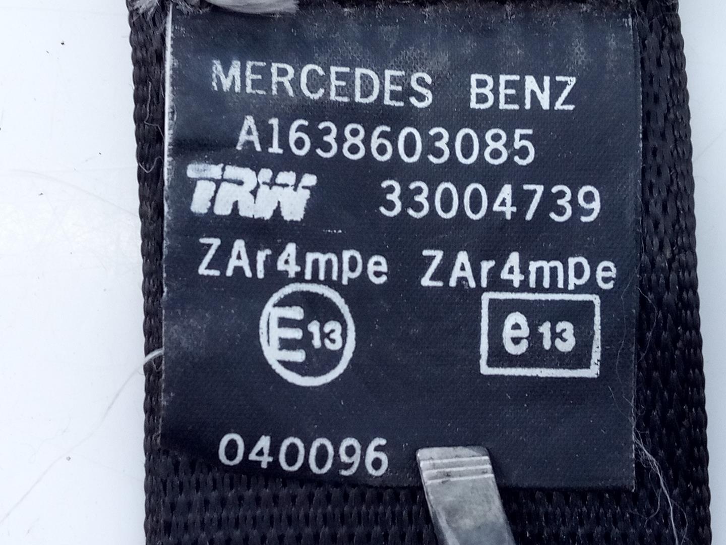 MERCEDES-BENZ M-Class W163 (1997-2005) Front Right Seatbelt A1638603085,33004739,E1-A2-52-2 20143993