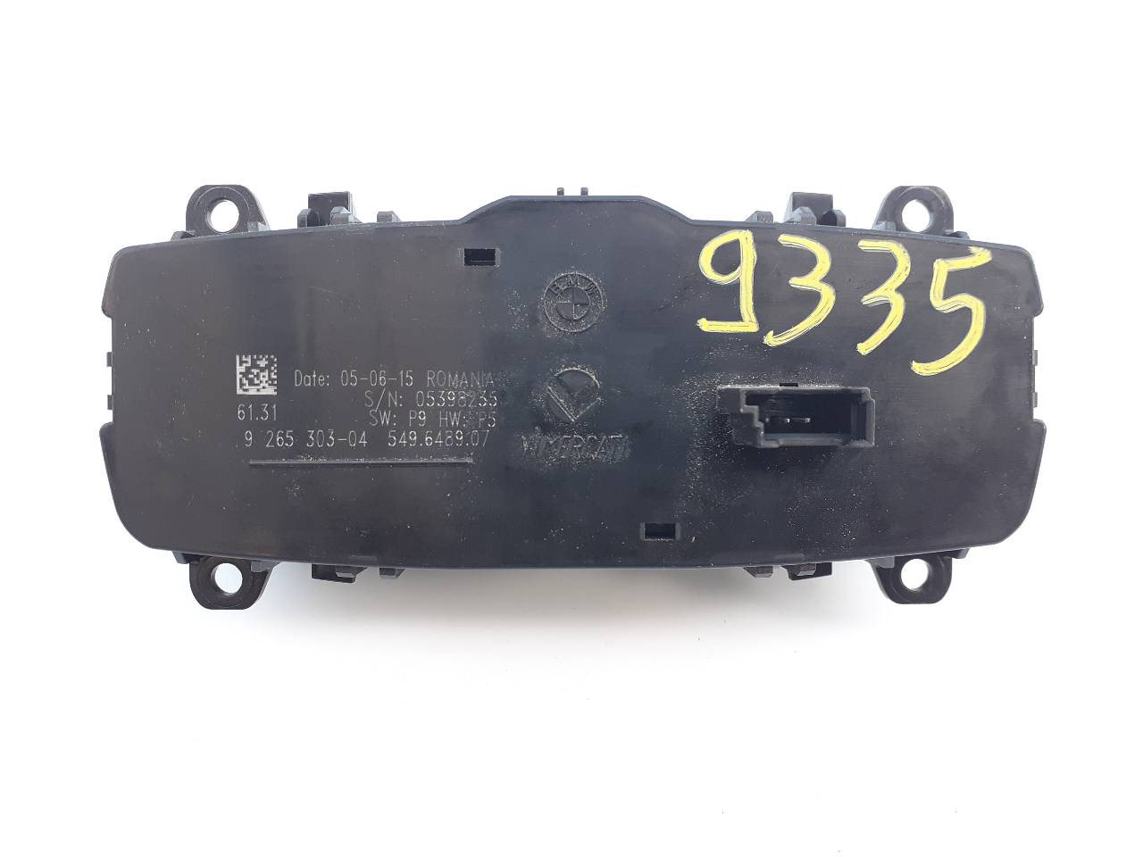 BMW 2 Series F22/F23 (2013-2020) Headlight Switch Control Unit 926530304,E3-A2-41-3 18744659