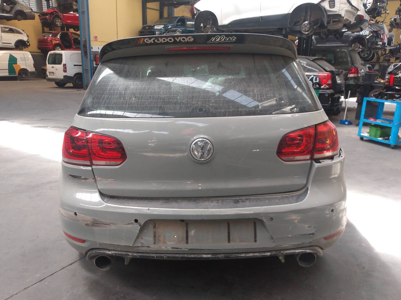 CHEVROLET Golf 6 generation (2008-2015) Замок двери передний правый 5K1837016D,E1-B6-4-2 20956410