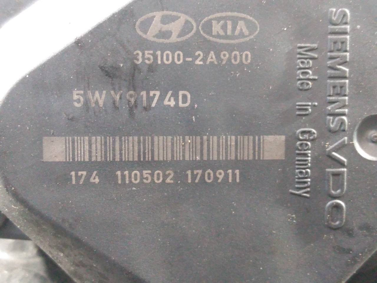 KIA Sportage 3 generation (2010-2015) Throttle Body 351002A900, P1-A2-7 18770032