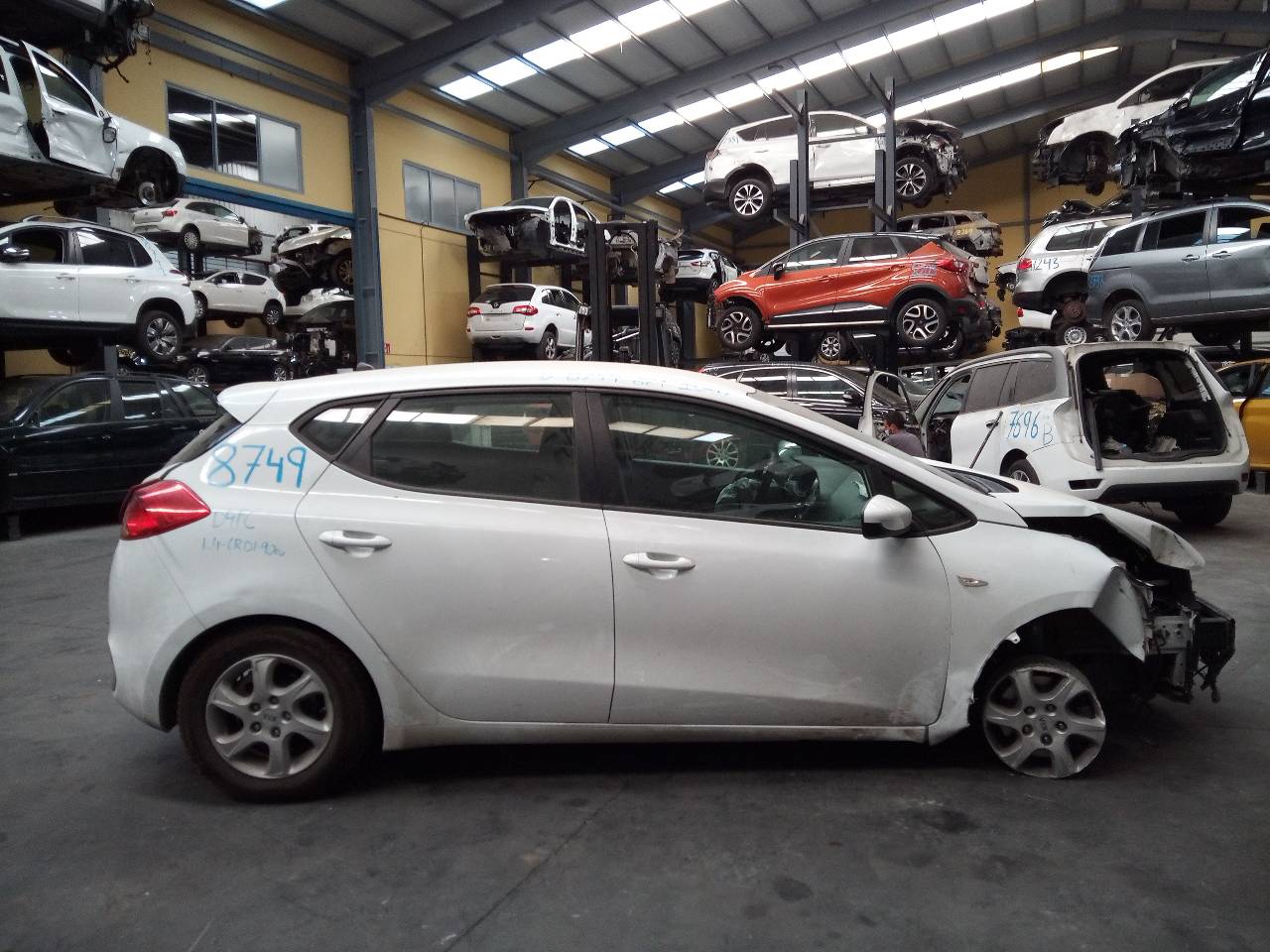 KIA Cee'd 2 generation (2012-2018) Bageste højre dørlås A045035,E3-A3-10-1 18707099