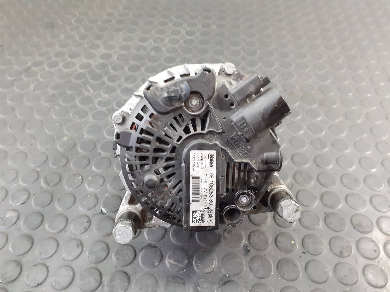 CITROËN C-Elysee 2 generation (2012-2017) Dynamo 9810525380, TG15S218, P3-A4-7-2 18550151