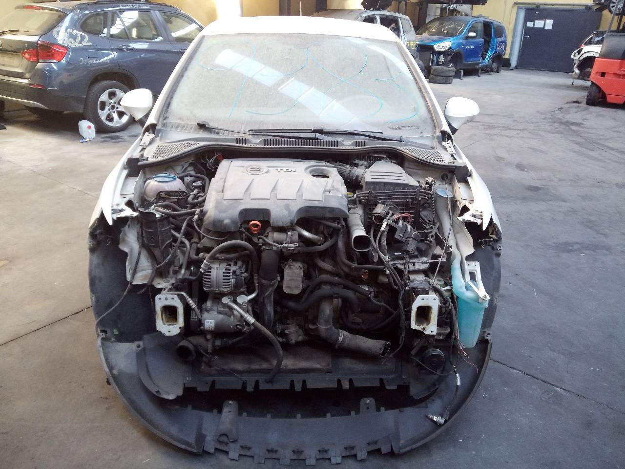 SEAT Ibiza 4 generation (2008-2017) Замок передней левой двери 5NI837015C, E1-B6-55-1 18764879