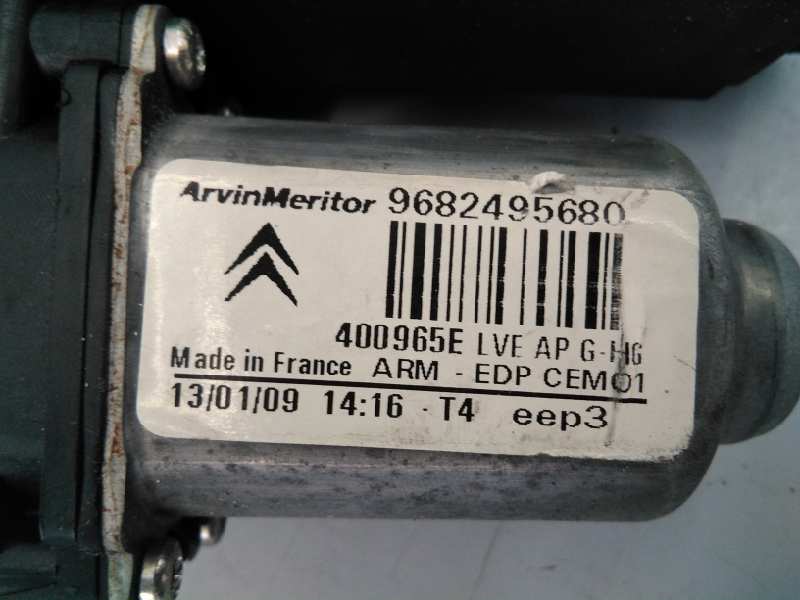 CITROËN C4 Picasso 1 generation (2006-2013) Front Left Door Window Regulator Motor 9682495680, E1-A4-16-1 18550837